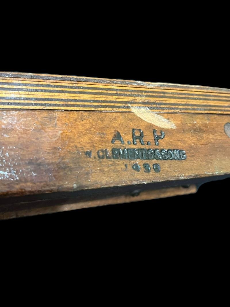 WW2 HOME FRONT A.R.P GAS RATTLE — image 3