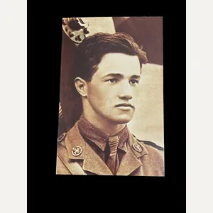 CAPTAIN ALBERT BALL VC 1917 NOSTALGIA POST CARD