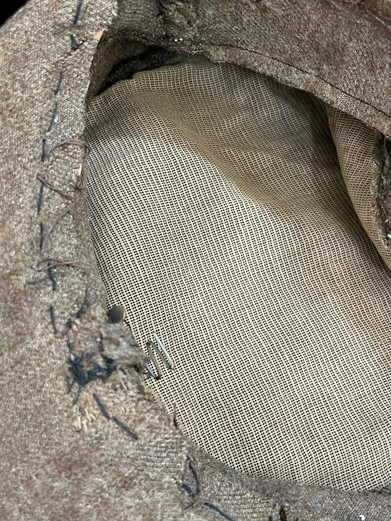 RARE WW1 BRITISH SUFFOLK REGIMENT OFFICER'S CAP — image 8