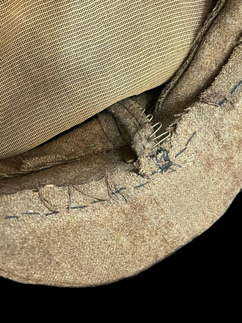 RARE WW1 BRITISH SUFFOLK REGIMENT OFFICER'S CAP — image 9