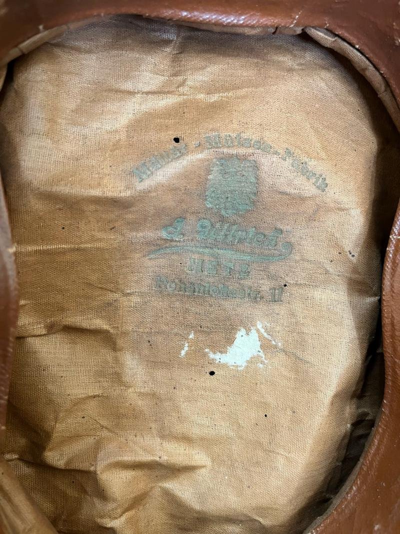 WW1 GERMAN BAVARIAN VISOR CAP FOR SCHWEREN REITER REGIMENT — image 7