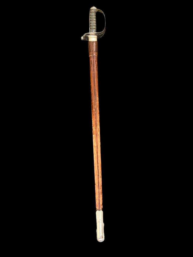 1897 PATTERN EDWARD VII ROYAL RIFLES OFFICER'S SWORD AND SCABBARD — image 4