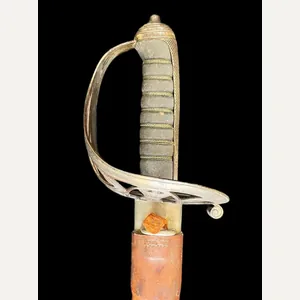 1897 PATTERN EDWARD VII ROYAL RIFLES OFFICER'S SWORD AND SCABBARD