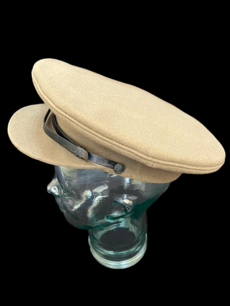 WW2 BRITISH KINGS ROYAL RIFLES CORPS OFFICER'S PEAKED CAP — image 3
