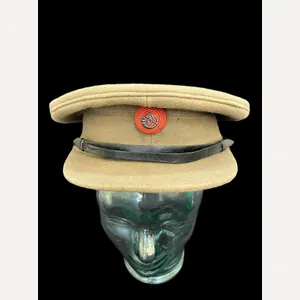WW2 BRITISH KINGS ROYAL RIFLES CORPS OFFICER'S PEAKED CAP