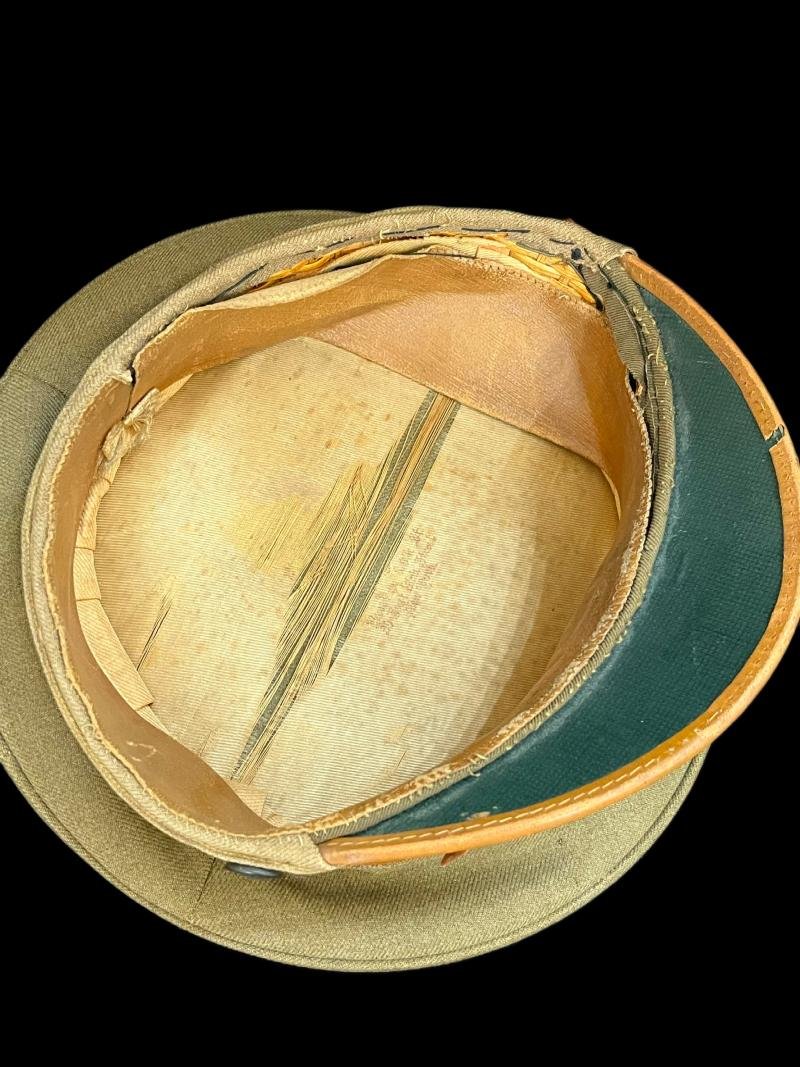 WW1 U.S ARMY OFFICER'S VISOR CAP — image 6