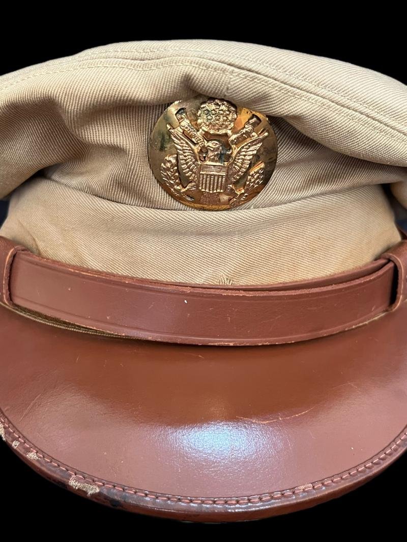 WW2 U.S (USAAF) ARMY AIR FORCE SERVICE CAP — image 2
