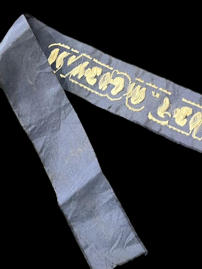 PRE WW2 GERMAN DEUTSCHE MARINE JUGEND CAP TALLY — image 6