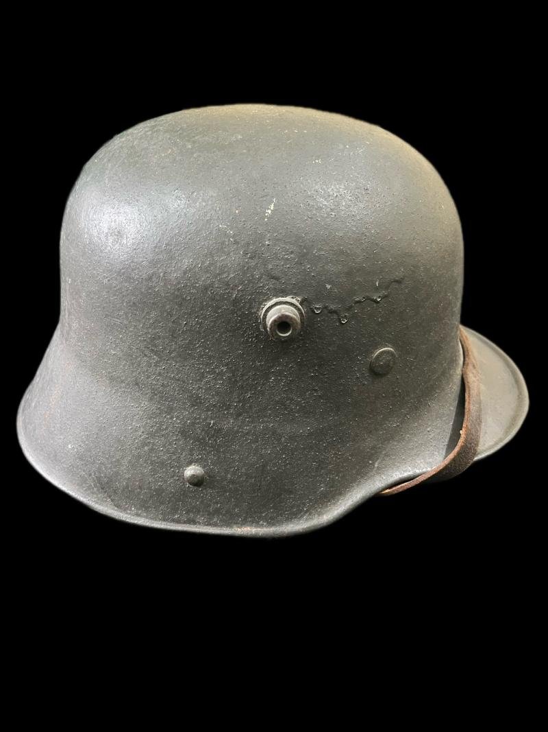 WW1/WW2 GERMAN M16 TRANSITIONAL SINGLE DECAL HELMET — image 4
