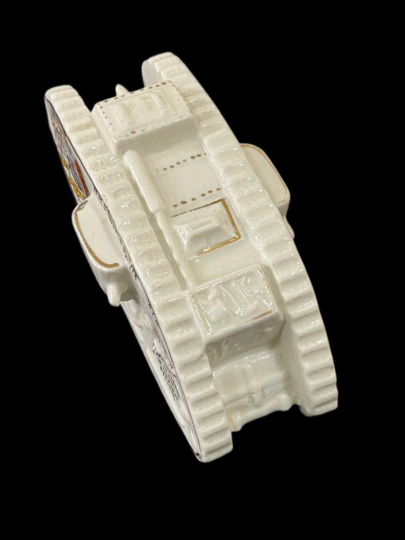 WW1 SAVOY CHINA BRITISH TANK (CITY OF OXFORD) — image 3