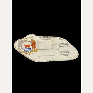 WW1 SAVOY CHINA BRITISH TANK (CITY OF OXFORD)