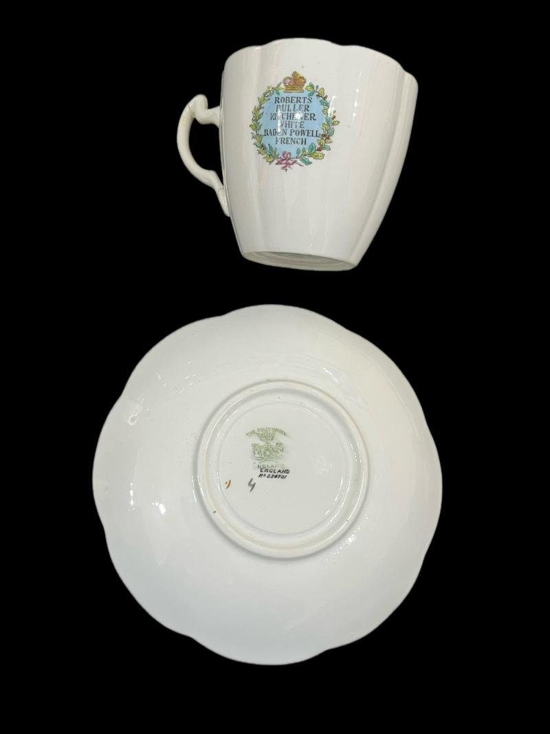 BRITISH BOER WAR CUP AND SAUCER — image 3