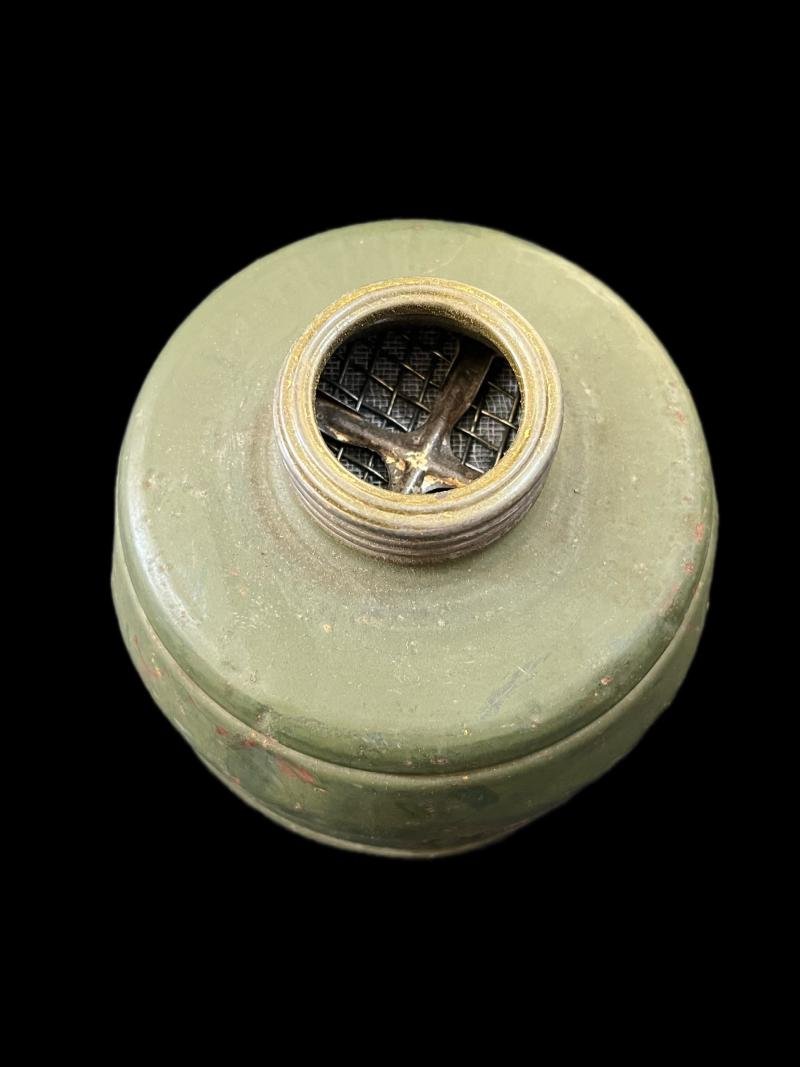 WW2 DUTCH FATRA GAS MASK WITH FILTER — image 2