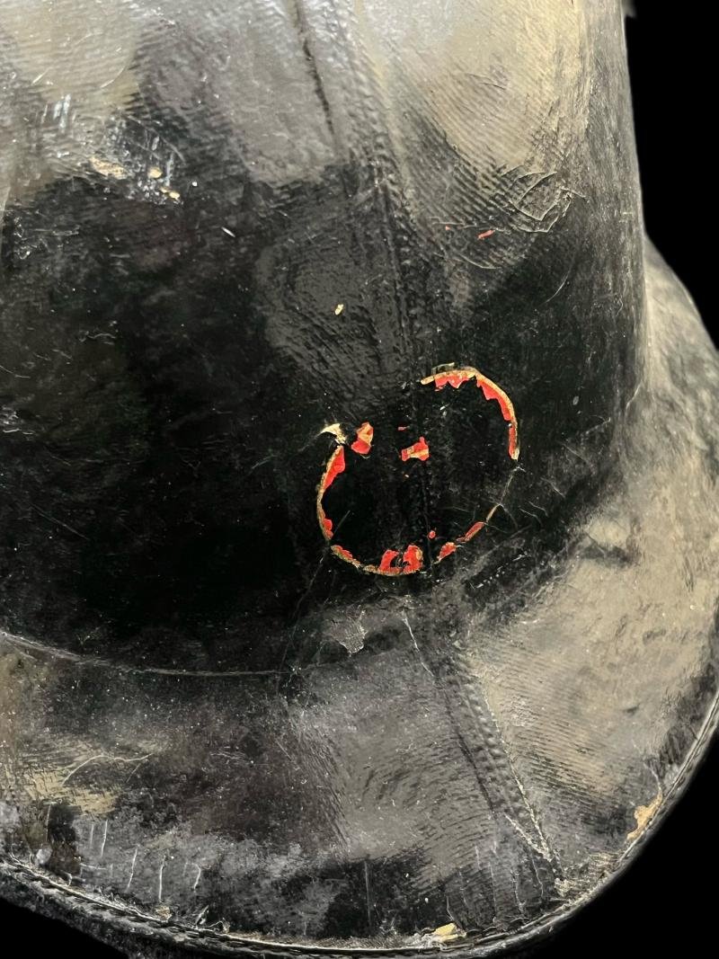 ANTIQUE FIREMAN'S HELMET — image 2