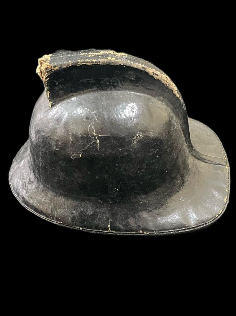 ANTIQUE FIREMAN'S HELMET — image 4