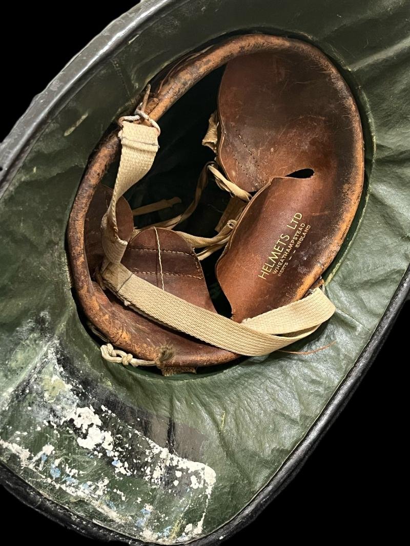 ANTIQUE FIREMAN'S HELMET — image 6