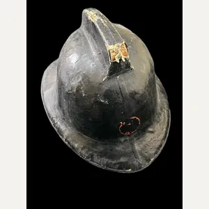 ANTIQUE FIREMAN'S HELMET