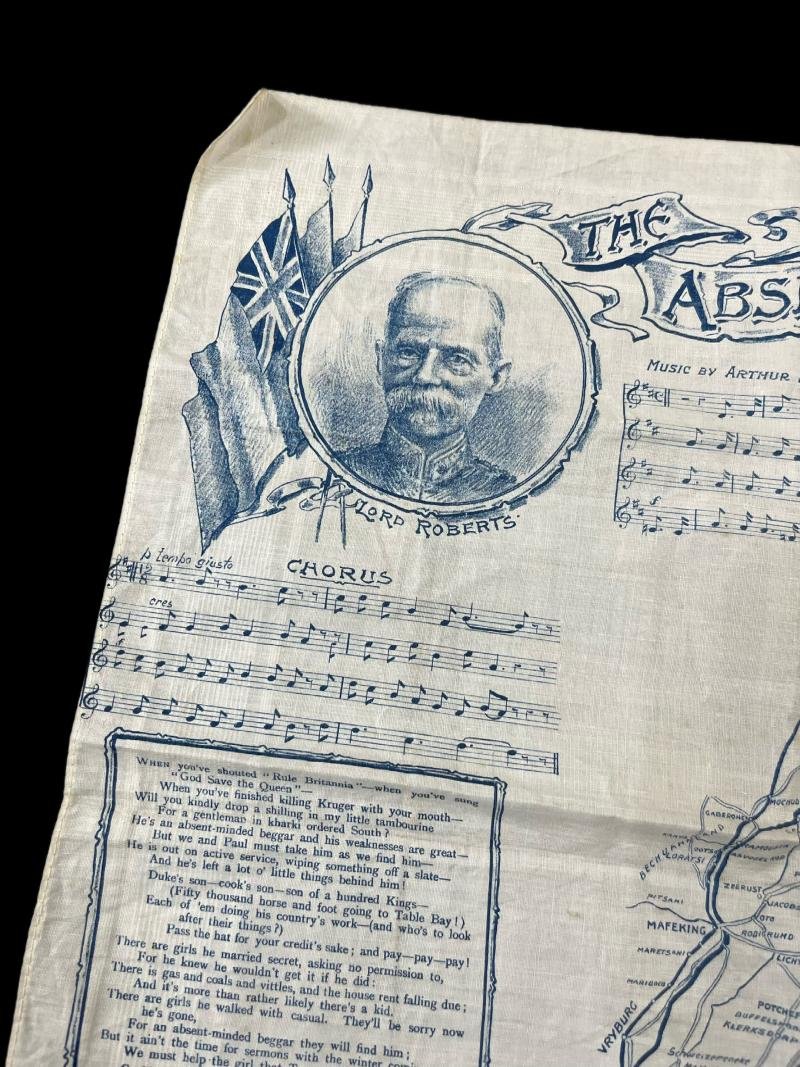 BOER WAR 'THE ABSENT-MINDED BEGGAR' HANDKERCHIEF — image 2