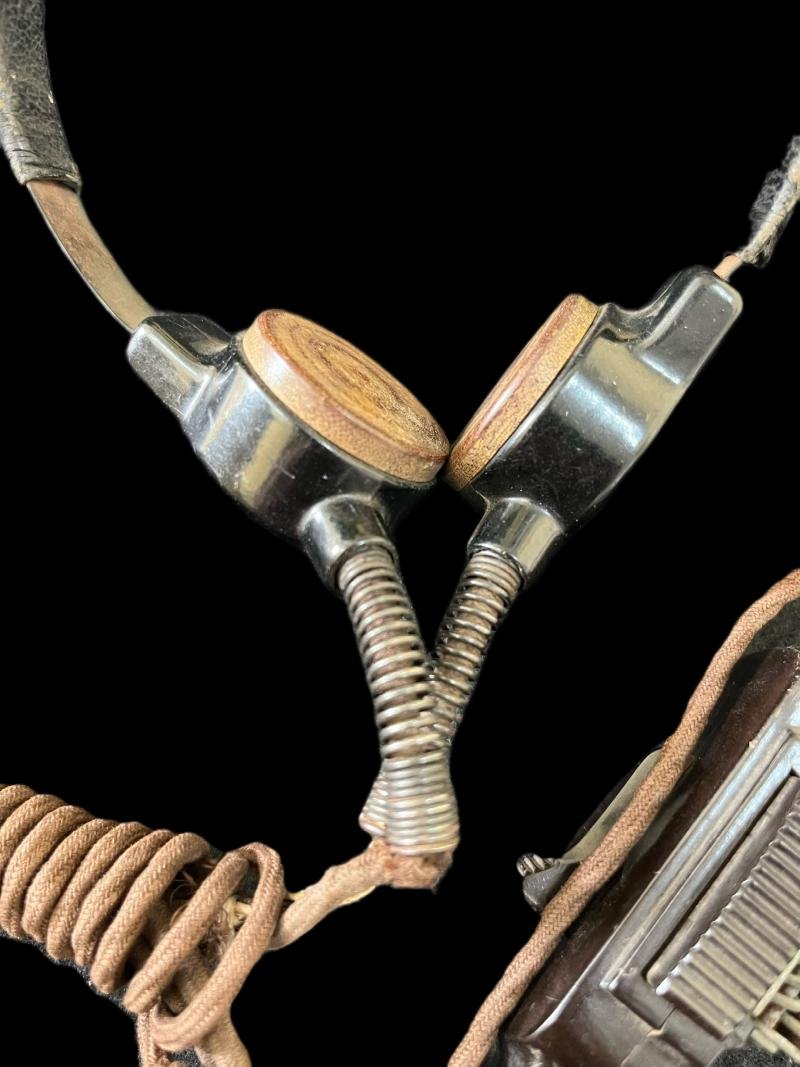 WW2 GERMAN PANZER THROAT MICROPHONE — image 2