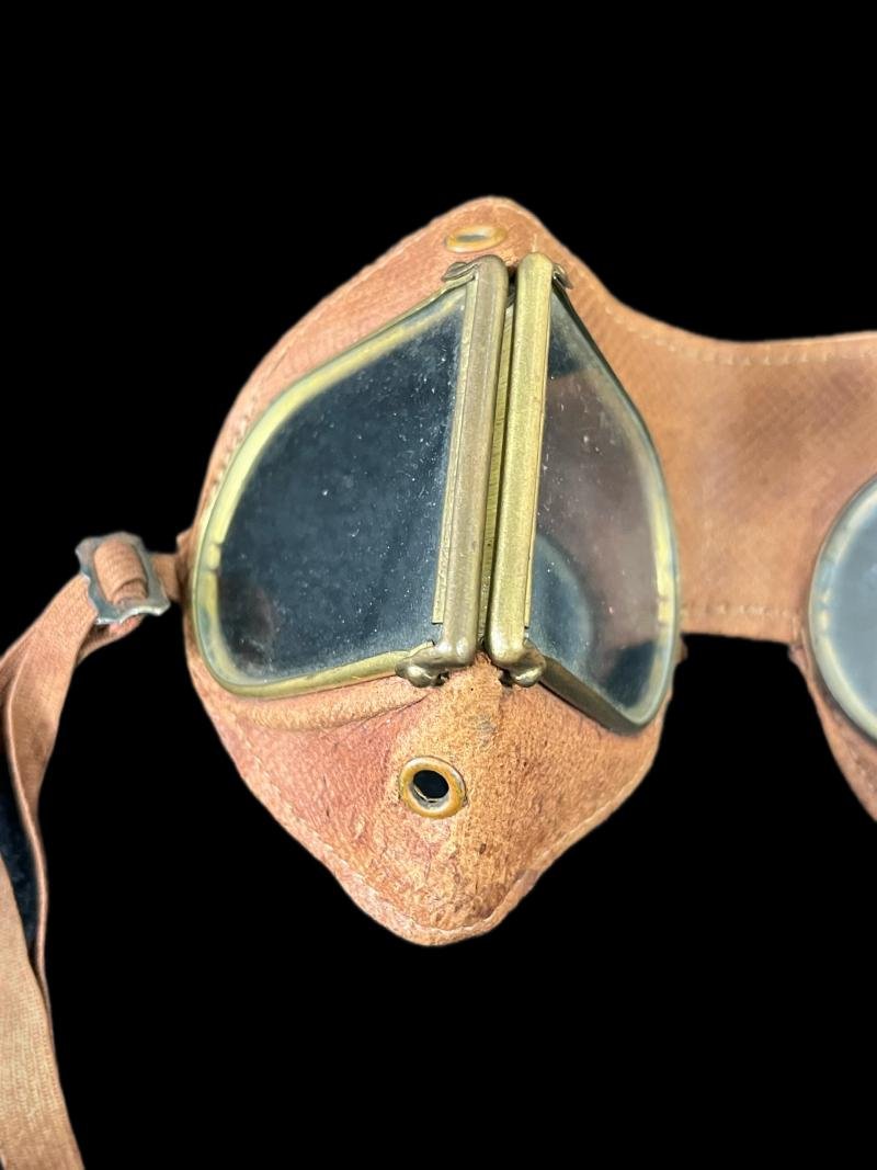 WW1 FRENCH FLYING GOGGLES — image 2