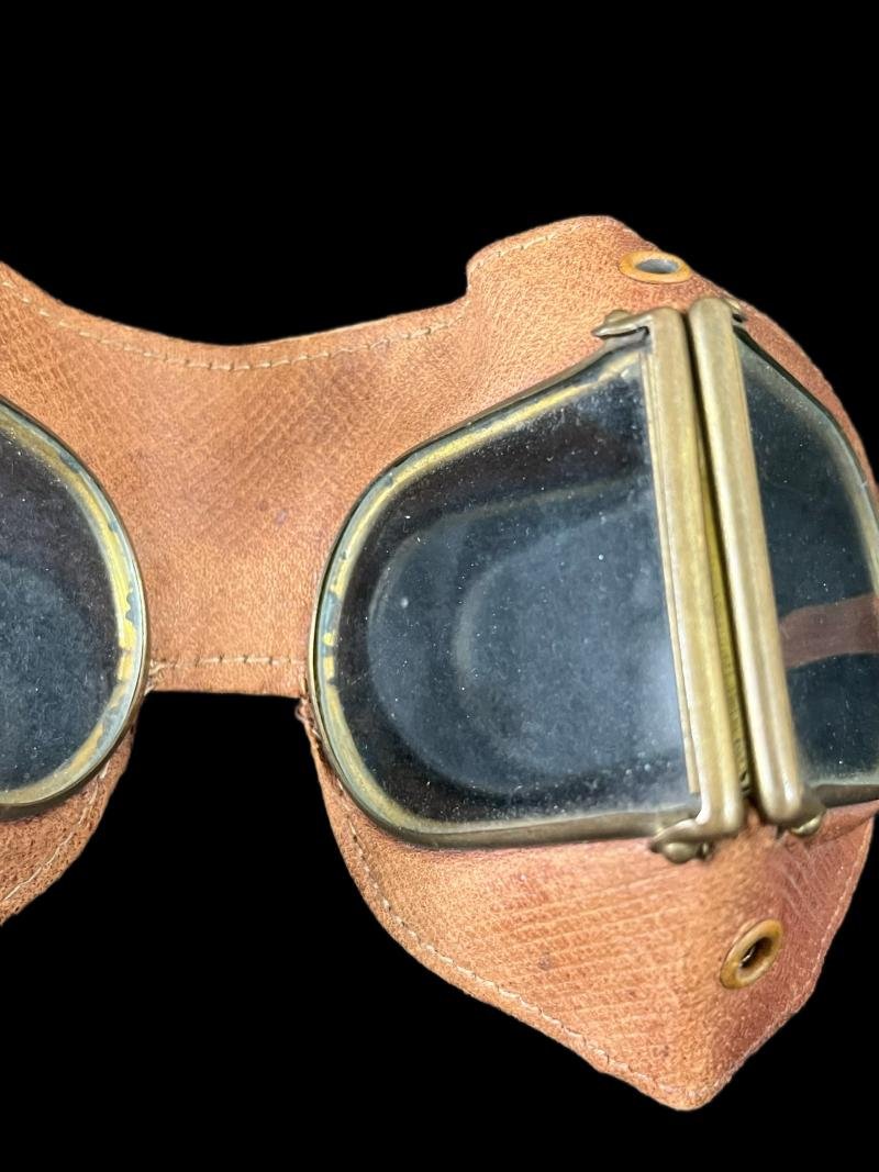 WW1 FRENCH FLYING GOGGLES — image 3