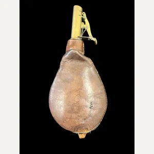 ANTIQUE POWDER FLASK