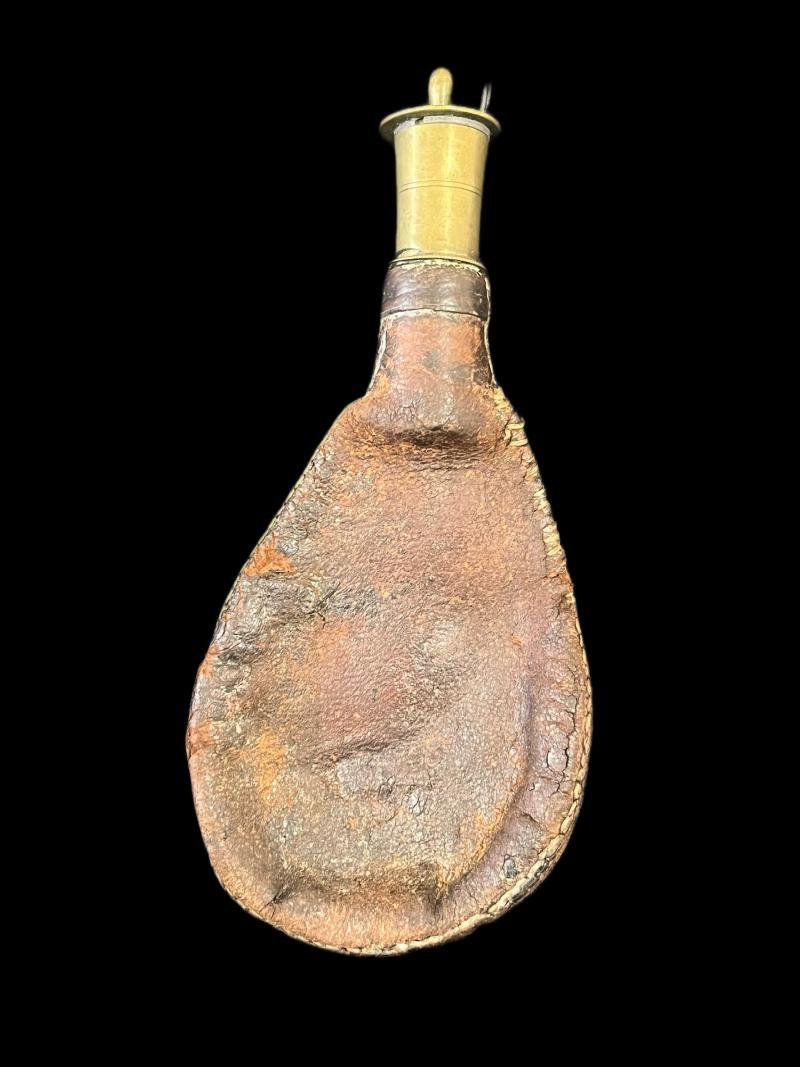 ANTIQUE POWDER FLASK — image 2