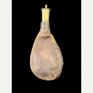 ANTIQUE POWDER FLASK