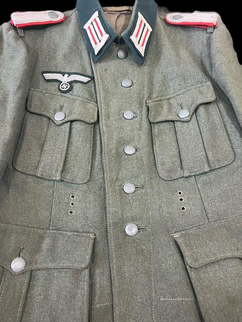 WW2 GERMAN ARTILLERY OFFICER'S TUNIC — image 2