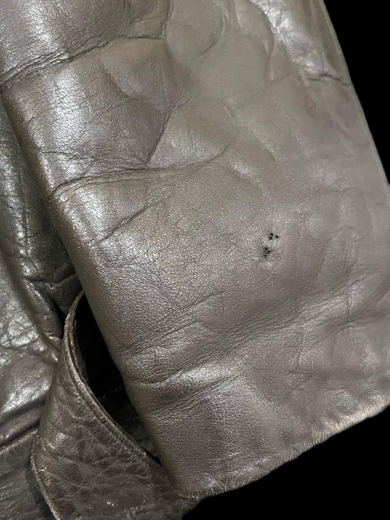 EARLY POST WAR GERMAN LEATHER JACKET (CONSIGNMENT) — image 5