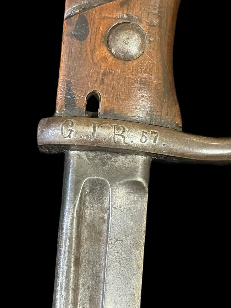WW1 GERMAN S98 BAYONET AND SCABBARD — image 5