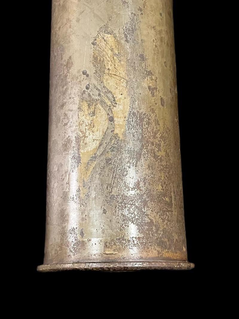 WW2 GERMAN 7.5CM KWK STUG SHELL (INERT) — image 5