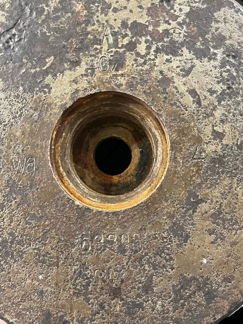 WW2 GERMAN 7.5CM KWK STUG SHELL (INERT) — image 7