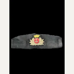 WW2 MERCHANT NAVY OFFICER'S CAP BADGE