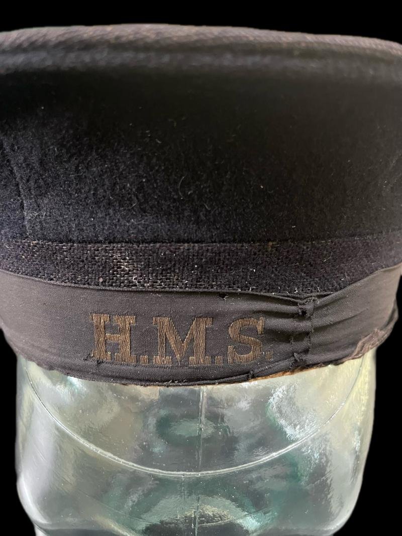WW2 ROYAL NAVY H.M.S SAILORS HAT — image 2