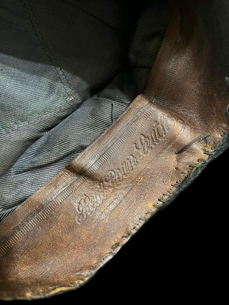 WW2 ROYAL NAVY OFFICER'S CAP — image 7