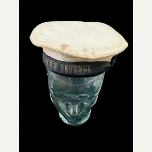 WW2 ROYAL NAVY SAILORS SUMMER PATTERN HAT