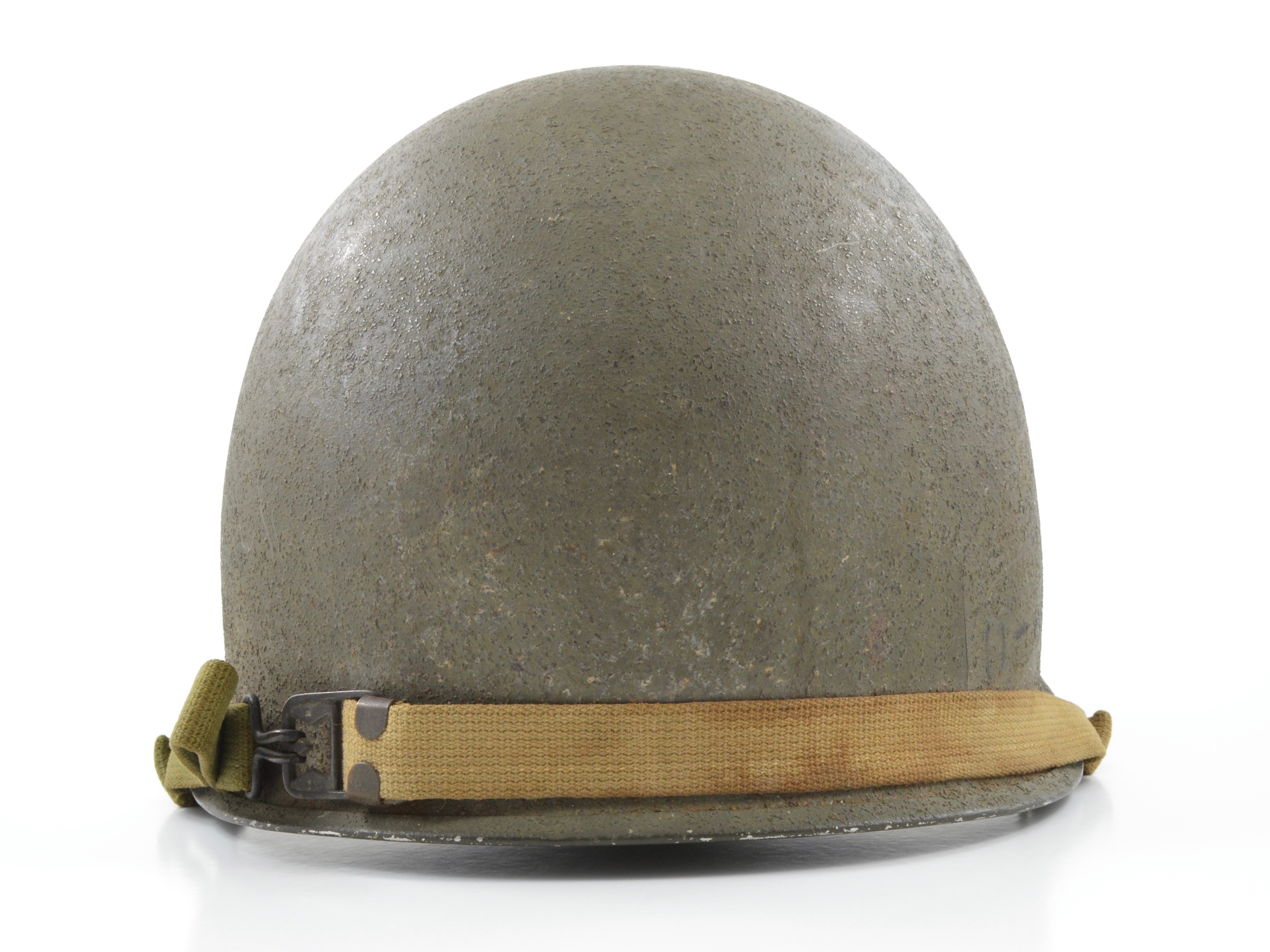Early-WWII Major's Fixed Loop McCord M1 Helmet Shell (Mid-1941) — image 12