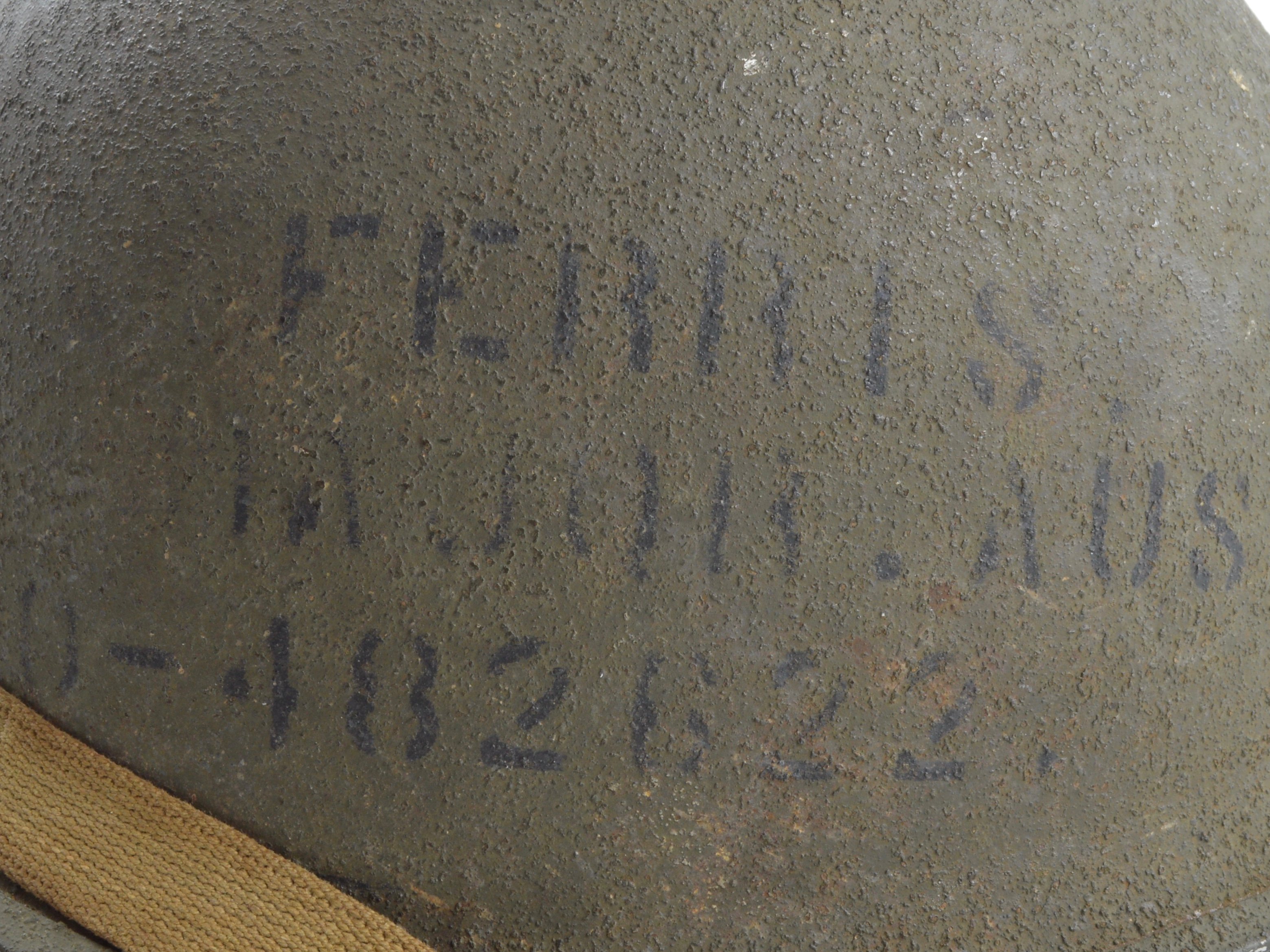 Early-WWII Major's Fixed Loop McCord M1 Helmet Shell (Mid-1941) — image 3