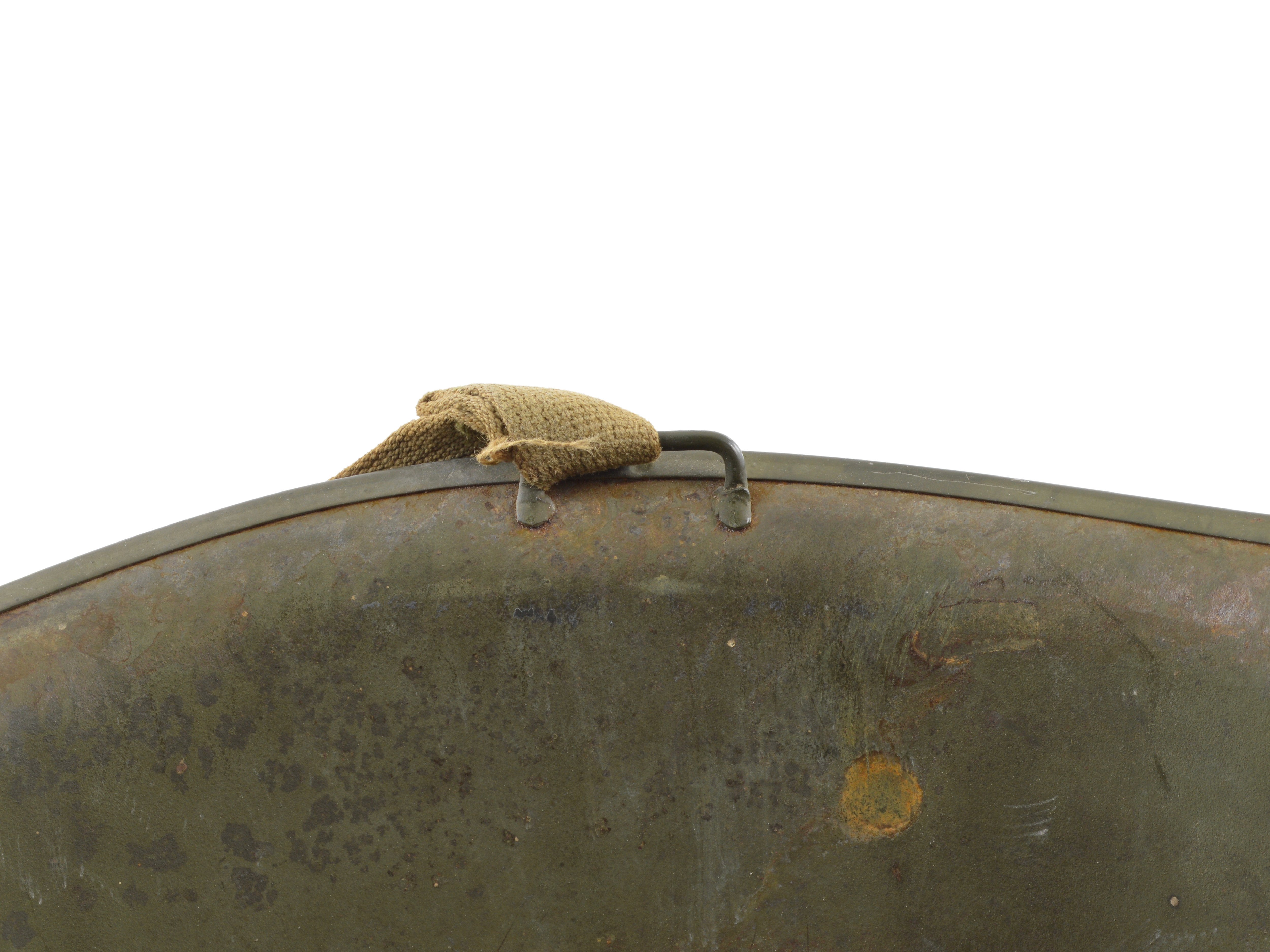 Early-WWII Major's Fixed Loop McCord M1 Helmet Shell (Mid-1941) — image 6