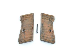Early-WWII Weighted Bakelite Walther PP Grips (Brown)