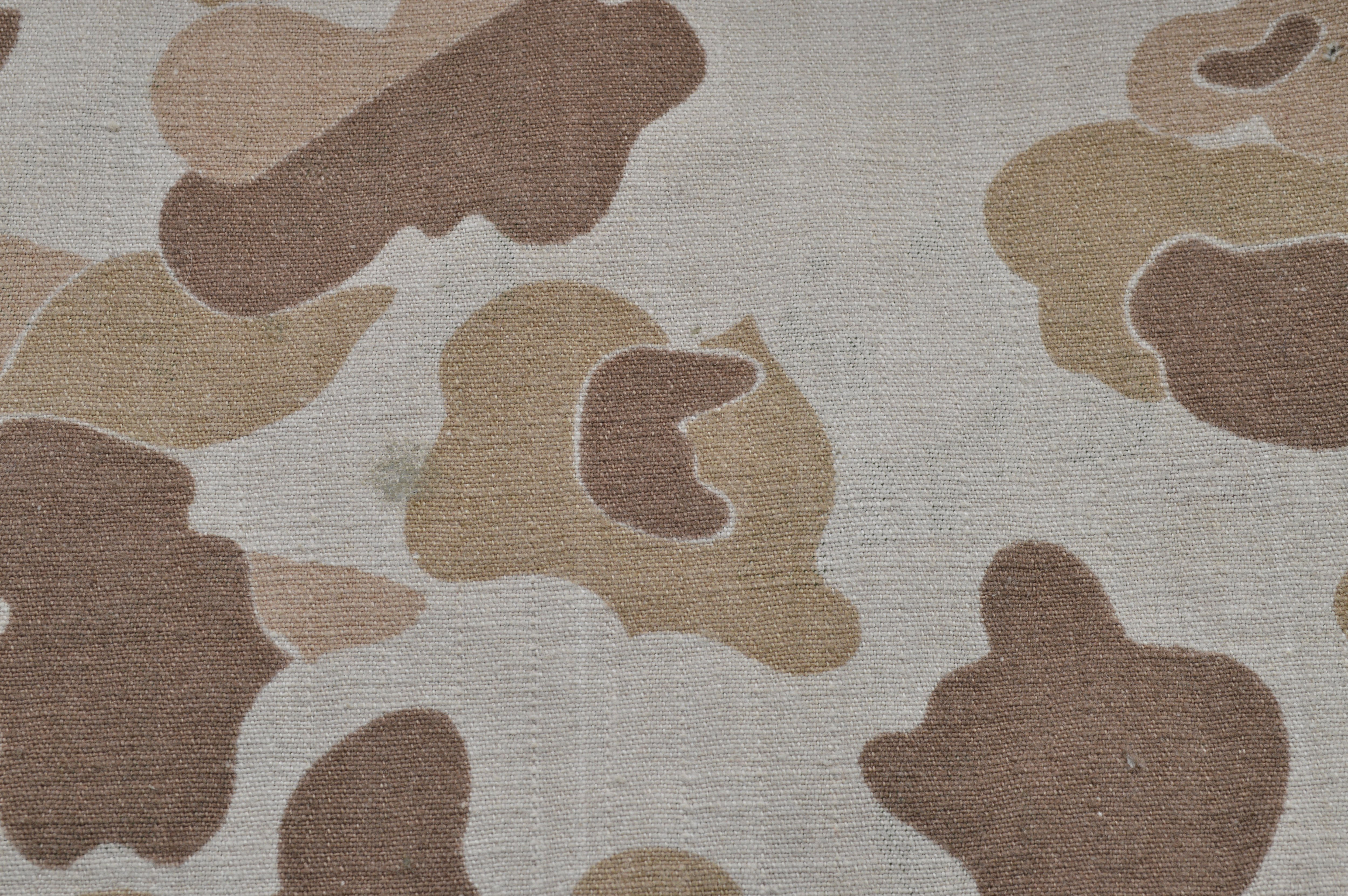 Late-WWII USMC Camouflage Helmet Cover — image 5