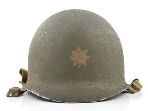 Mid-WWII Major's Fixed Loop M1 Helmet & MSA Liner (1943 …