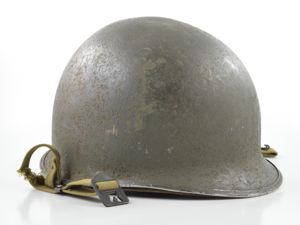 Mid-WWII Swivel Loop Helmet & Westinghouse Liner (Complete Set)