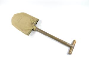 WWII USMC Entrenching Tool T-Handle Shovel & Cover