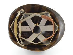 Early-WWII Westinghouse M1 Helmet Liner With Rayon Suspension