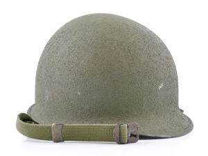 Late-WWII McCord Swivel Loop Helmet & Seaman Liner Set (Near …