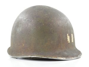 WWII Fixed Loop M1 Helmet & St. Clair Liner (Captain's …
