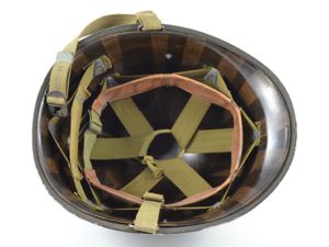 WWII Fixed Loop M1 Helmet & Westinghouse Liner (1942 Set)