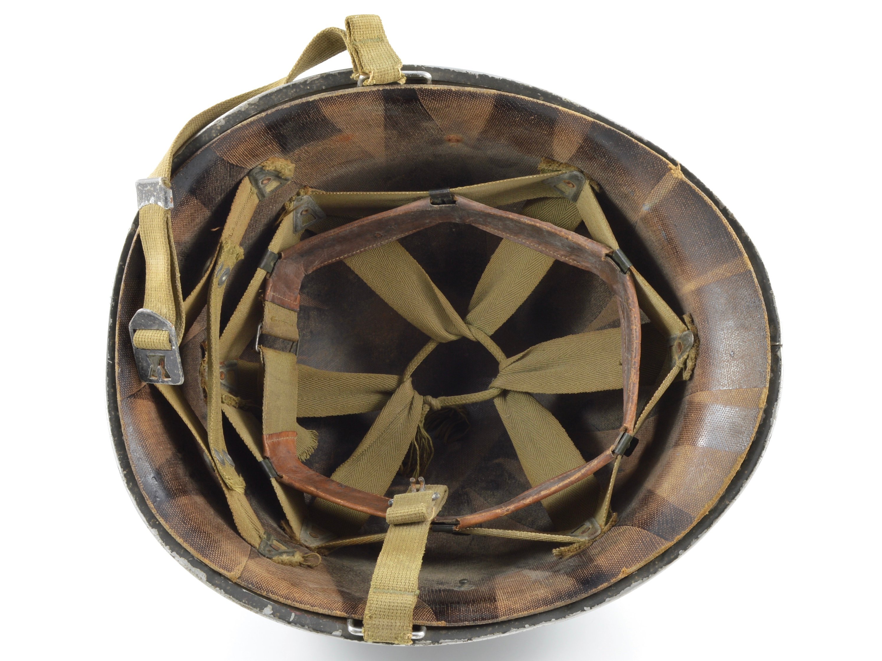 Mid-WWII Fixed Loop M1 Helmet & Capac Liner (1943 Set) — image 2